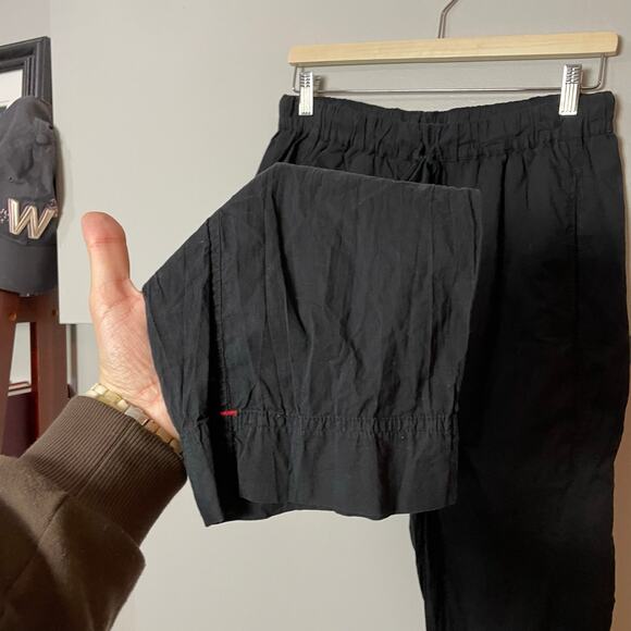 Xirena Draper Pants in Black SZ MEDIUM Cotton Pull-On Lagenlook Pants EUC $185 - Picture 5 of 10